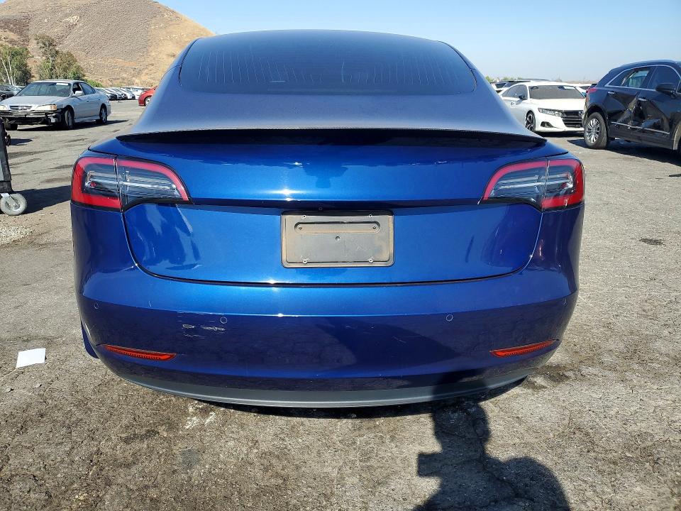 2020 Tesla Model 3 VIN 5YJ3E1EC8LF641202 COPART salvage auction — FRONT END, Ca - Salvage Certificate, sold $7,700 on 2026-07-30 (photo 6)