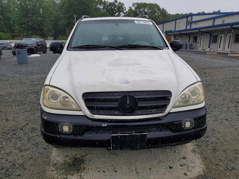 1998 Mercedes-benz Ml-class VIN 4JGAB54E2WA031542 COPART salvage auction — MINOR DENT/SCRATCHES, Nc - Dealer Only Clean Title, sold $175 on 2026-07-09 (photo 5)