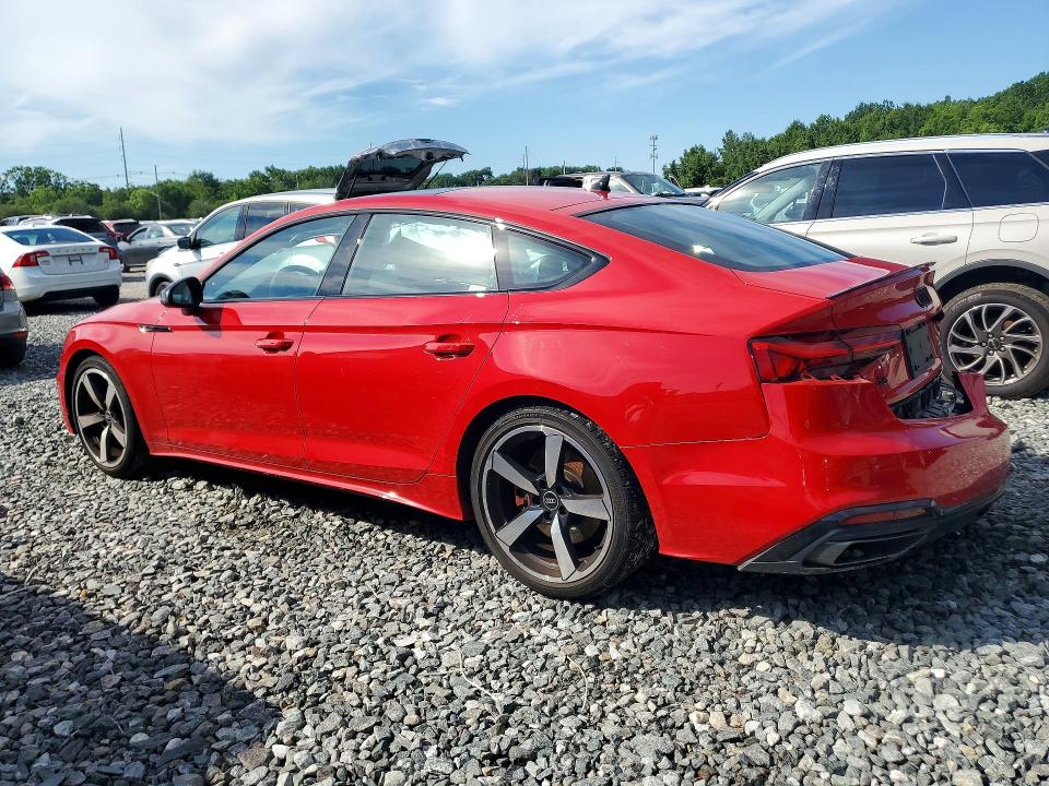 2024 Audi A5 VIN WAUFACF50RA044290 COPART salvage auction — SIDE, Ma - Cert Of Title-Salvage, sold $13,200 on 2026-07-23 (photo 2)