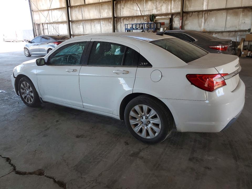 2014 Chrysler 200 VIN 1C3CCBAB3EN212759 COPART salvage auction — FRONT END, Az - Certificate Of Title (P), sold $475 on 2026-07-27 (photo 2)
