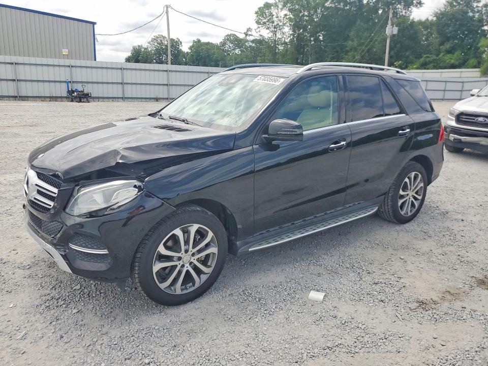 2016 Mercedes-benz Gle VIN 4JGDA5HB3GA758478 COPART salvage auction — FRONT END, Nc - Salvage Certificate Of Title, sold $225 on 2026-07-29 (photo 1)
