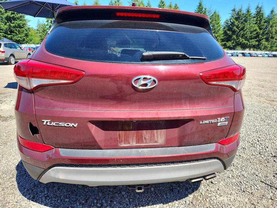 2017 Hyundai VIN KM8J3CA25HU533779 COPART salvage auction — FRONT END, Mt - Certificate Of Title, sold $2,250 on 2026-07-28 (photo 6)