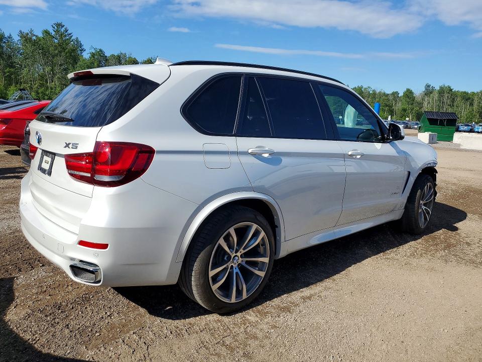 2018 BMW X5 VIN 5UXKR0C54JL075451 COPART salvage auction — FRONT END, On - Permit No Brand - Unfit, sold $27,250 on 2026-07-14 (photo 3)