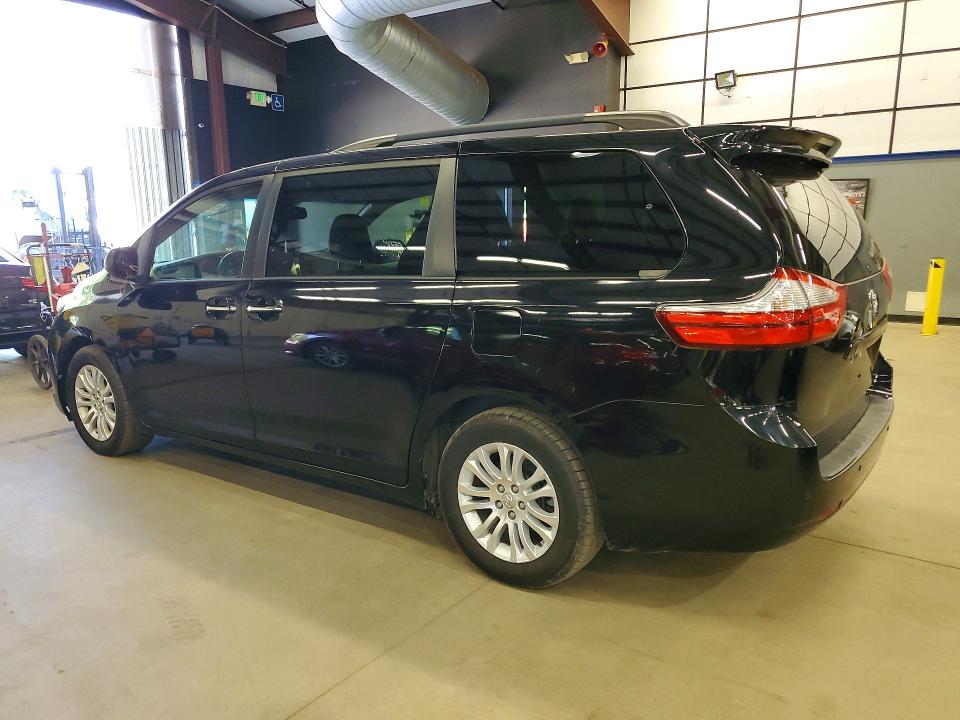 2017 Toyota Sienna VIN 5TDYZ3DC1HS823723 COPART salvage auction — REAR END, Ny - Certificate Of Title, sold $6,900 on 2026-07-27 (photo 2)