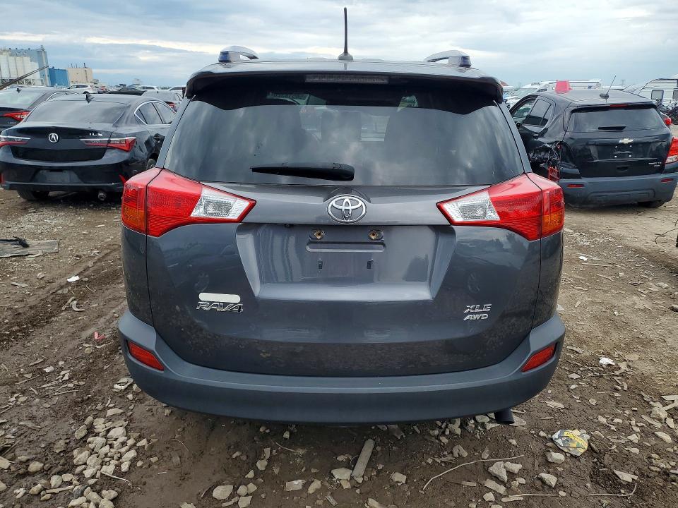 2015 Toyota VIN JTMRFREV2FD129759 COPART salvage auction — SIDE, IL - SALVAGE CERTIFICATE, sold $5,100 on 2026-07-29 (photo 6)