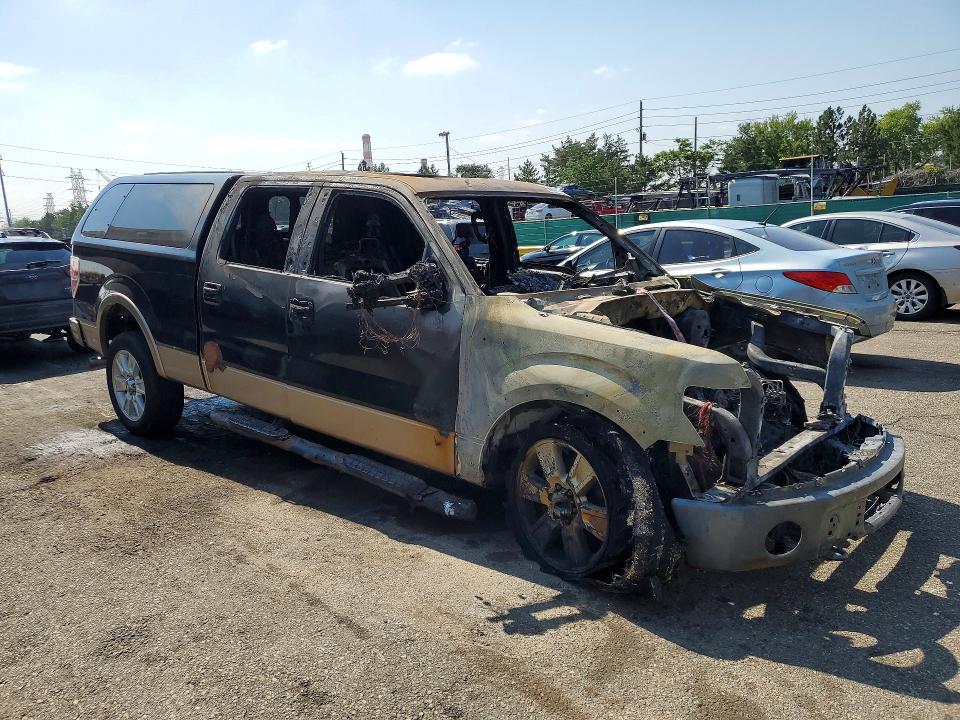 2013 Ford F-150 lightning VIN 1FTFW1ET8DKE45162 COPART salvage auction — BURN, CO - BILL OF SALE-PARTS ONLY, sold $275 on 2026-07-09 (photo 4)
