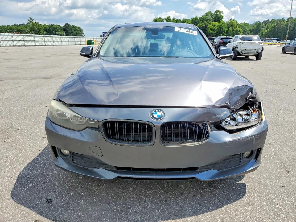 2013 BMW 3er VIN WBA3B1C55DK128777 COPART salvage auction — FRONT END, Nc - Salvage Certificate Of Title, sold $275 on 2026-07-28 (photo 5)