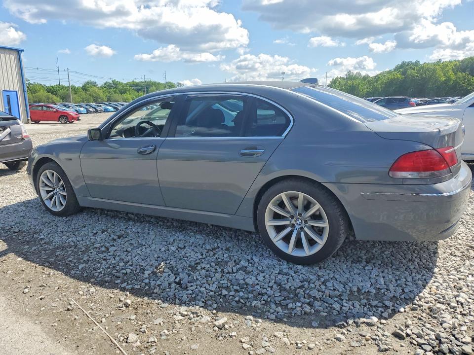 2007 BMW 7 series VIN WBAHN83557DT75151 COPART salvage auction — SIDE, Ma - Cert Of Title-Reconstrctd Coll, sold $775 on 2026-07-06 (photo 2)