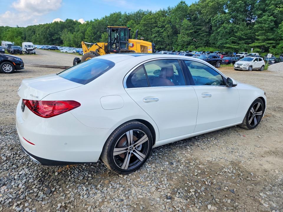 2025 Mercedes-benz C-klasse VIN W1KAF4HB6SR277255 COPART salvage auction — SIDE, Fl - Cert Of Title Slvg Rebuildable, sold $28,750 on 2026-07-15 (photo 3)