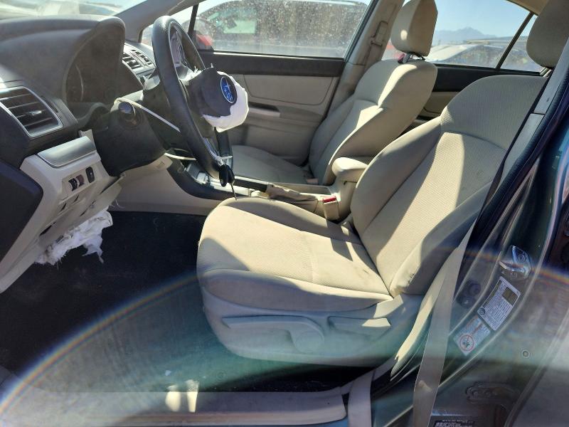 2015 Subaru Impreza VIN JF1GJAA64FH008333 COPART salvage auction — FRONT END, Ut - Salvage Certificate, sold $350 on 2026-07-24 (photo 7)