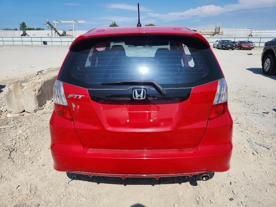 2010 Honda Fit VIN JHMGE8H41AC017166 COPART salvage auction — ROOF, Ks - Cert Of Title-Salvage, sold $1,700 on 2026-07-14 (photo 6)