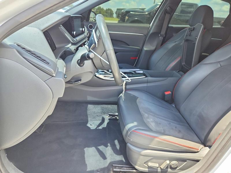 2021 Hyundai Sonata VIN 5NPEJ4J2XMH120293 COPART salvage auction — FRONT END, Ga - Cert Of Title-Salvage, sold $1,600 on 2026-07-28 (photo 7)
