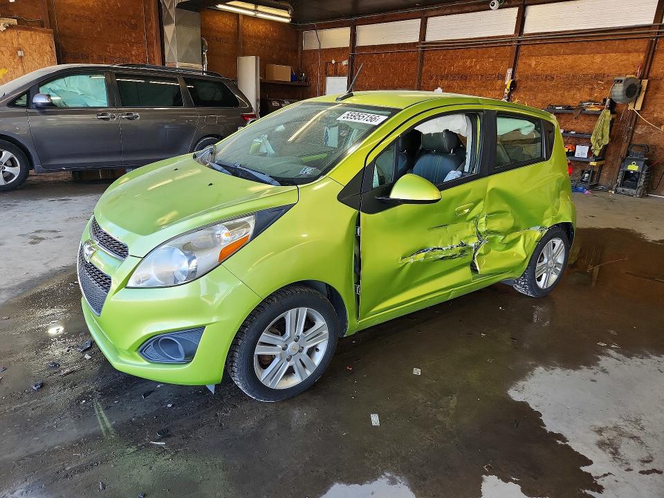 2013 Chevrolet Spark VIN KL8CB6S95DC500707 COPART salvage auction — SIDE, Pa - Certificate Of Salvage, sold $250 on 2026-07-02 (photo 1)