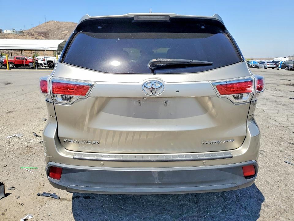 2014 Toyota VIN 5TDDKRFH7ES069608 COPART salvage auction — FRONT END, Ca - Salvage Certificate, sold $4,850 on 2026-07-13 (photo 6)