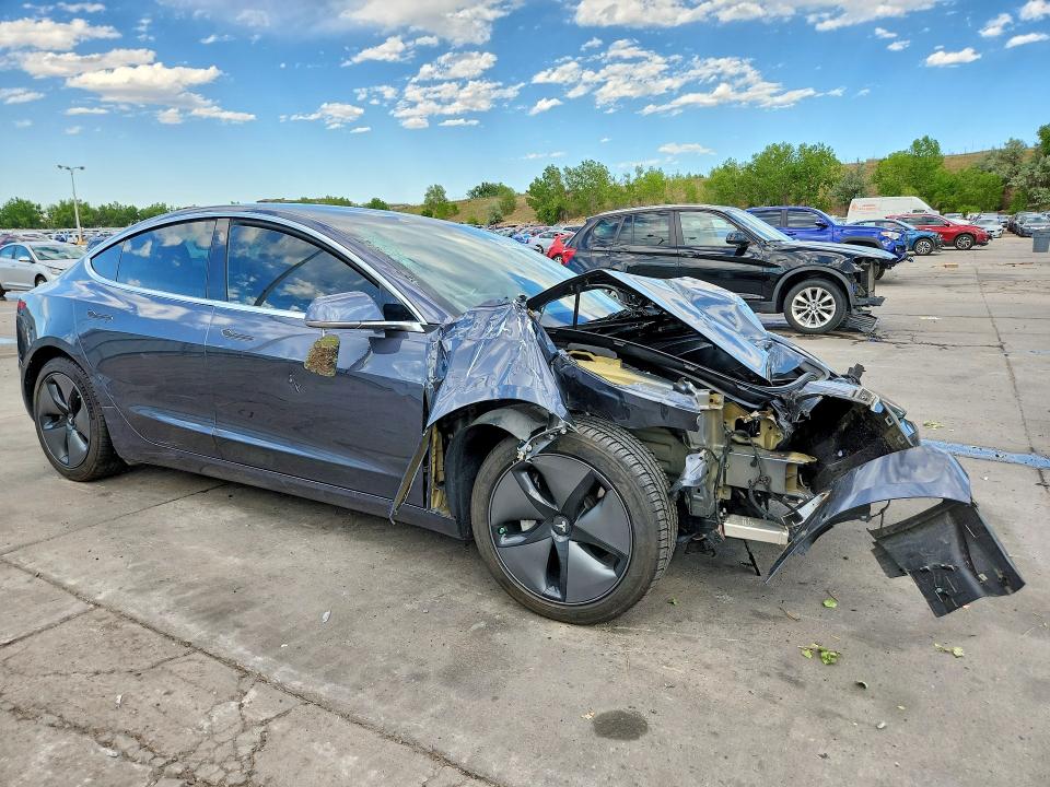 2019 Tesla Model 3 VIN 5YJ3E1EB2KF209954 COPART salvage auction — FRONT END, CO - SALVAGE TITLE, sold $2,850 on 2026-07-27 (photo 4)