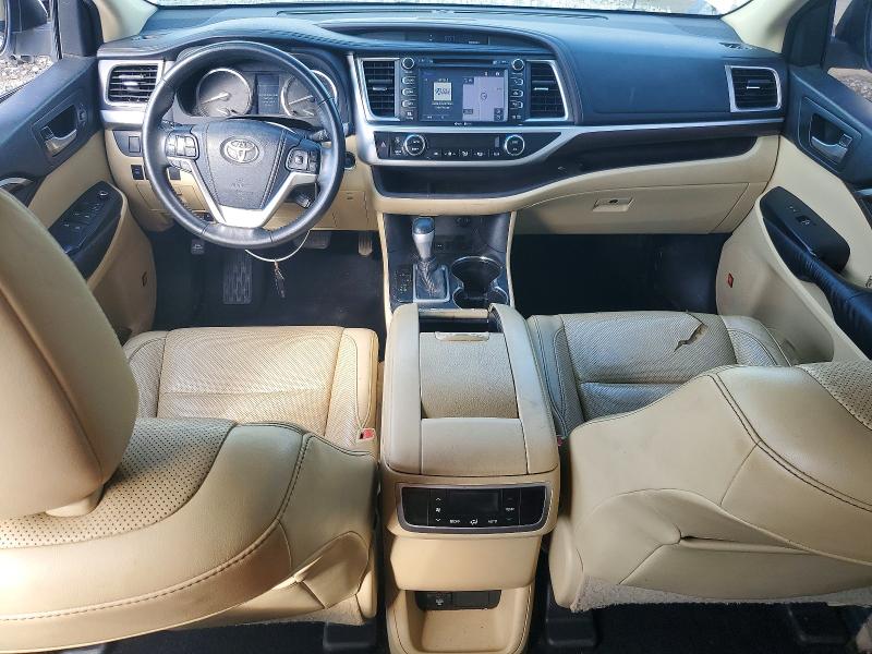2015 Toyota Highlander VIN 5TDYKRFH9FS066955 COPART salvage auction — MINOR DENT/SCRATCHES, Va - Certificate Of Title, sold $10,800 on 2026-07-30 (photo 8)