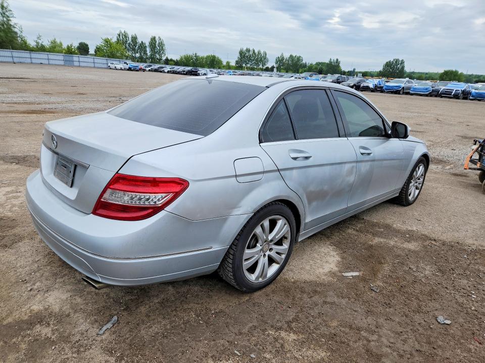 2008 Mercedes-benz C class VIN WDDGF54X38F066154 COPART salvage auction — MINOR DENT/SCRATCHES, ON - PERMIT NO BRAND - UNFIT, sold $450 on 2026-07-21 (photo 3)