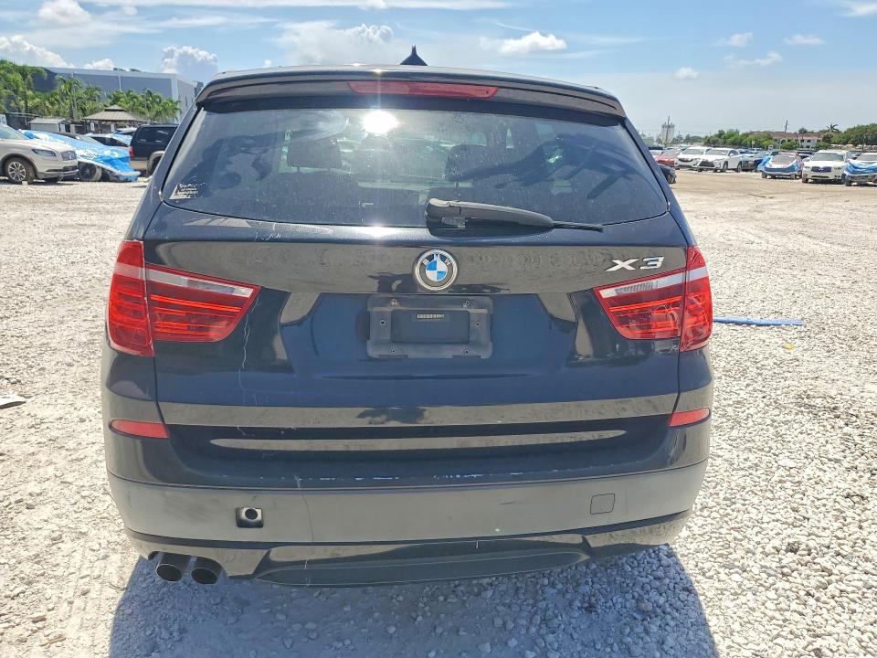 2011 BMW X3 VIN 5UXWX5C57BL708692 COPART salvage auction — FRONT END, FL - CERT OF TITLE SLVG REBUILDABLE, sold $400 on 2026-07-10 (photo 6)