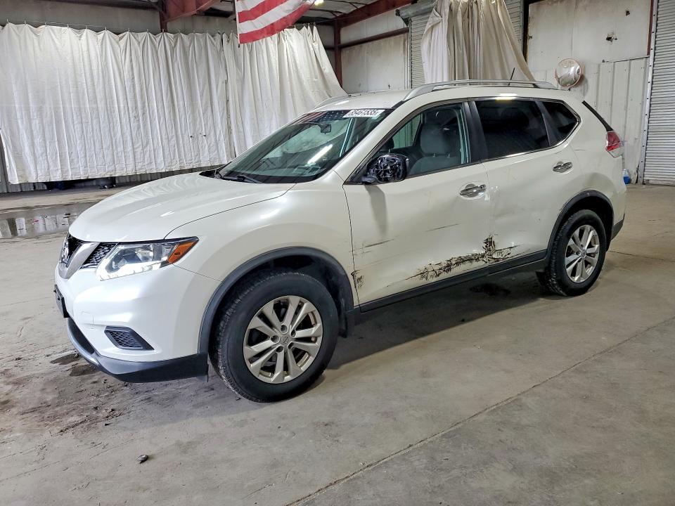 2016 Nissan Rogue VIN KNMAT2MV1GP701502 COPART salvage auction — SIDE, Ny - Mv-907A Salvage Certificate, sold $325 on 2026-07-27 (photo 1)
