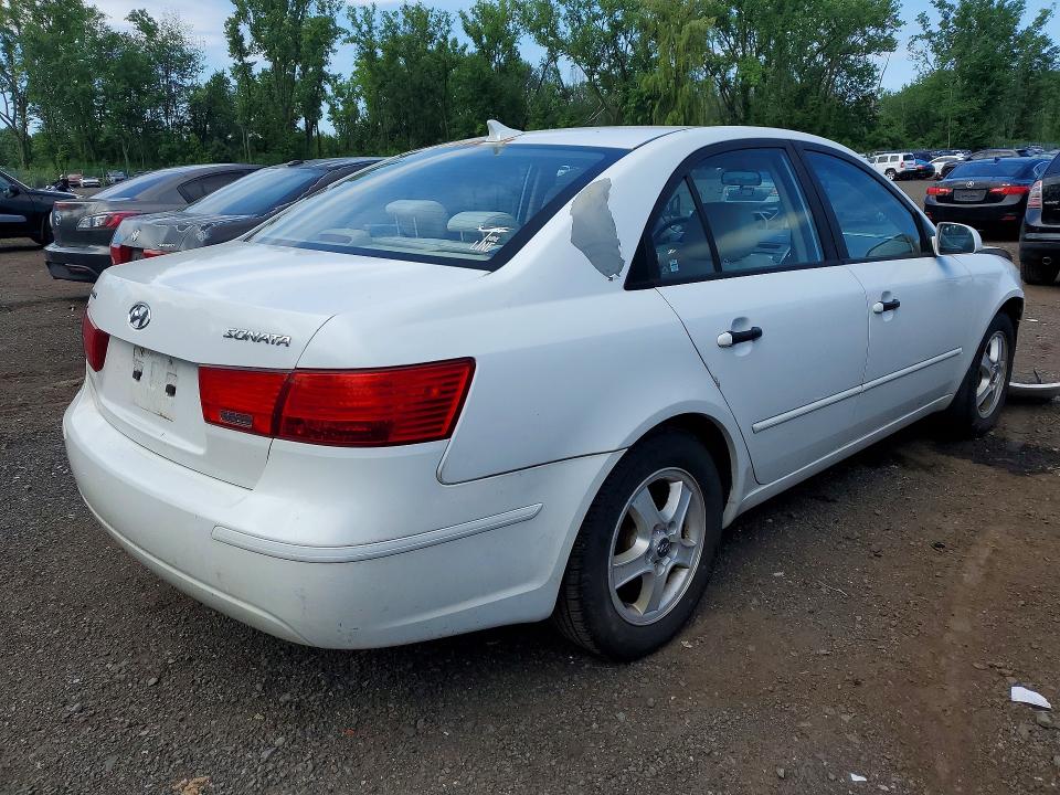 2010 Hyundai Sonata VIN 5NPET4AC8AH602937 COPART salvage auction — FRONT END, Ct - Cert Of Title-Salvage, sold $450 on 2026-07-10 (photo 3)