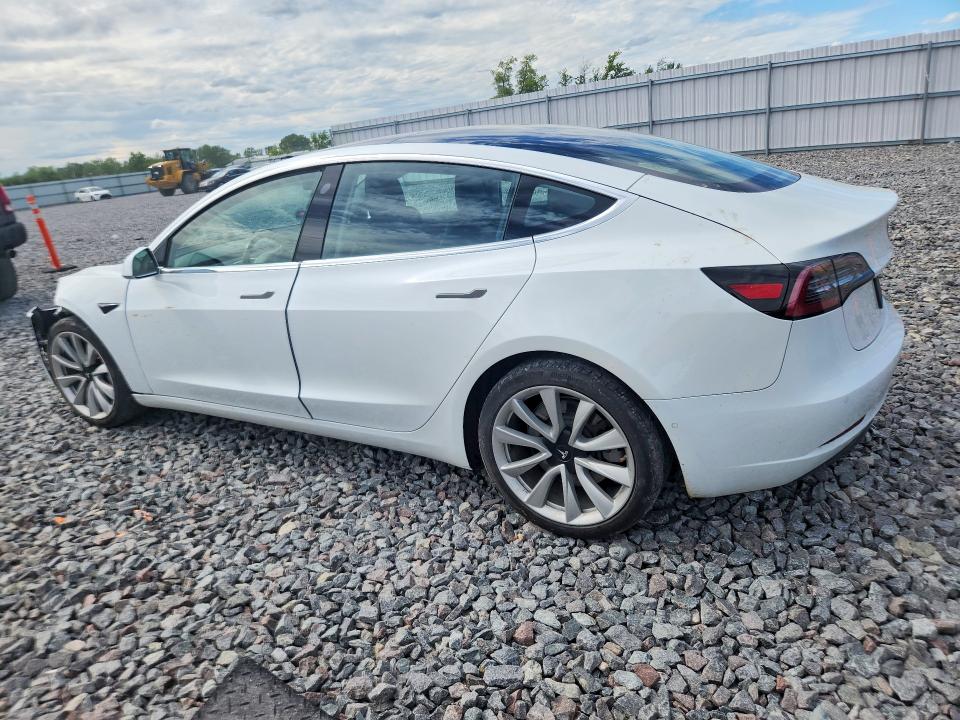 2018 Tesla VIN 5YJ3E1EA0JF050020 COPART salvage auction — FRONT END, WI - CERTIFICATE OF TITLE, sold $8,700 on 2026-07-13 (photo 2)