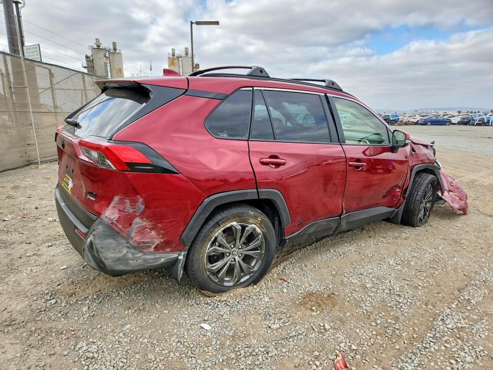 2025 Toyota Rav 4 VIN JTMB6RFV9SD168391 COPART salvage auction — FRONT END, Ca - Salvage Certificate, sold $7,200 on 2026-07-28 (photo 3)