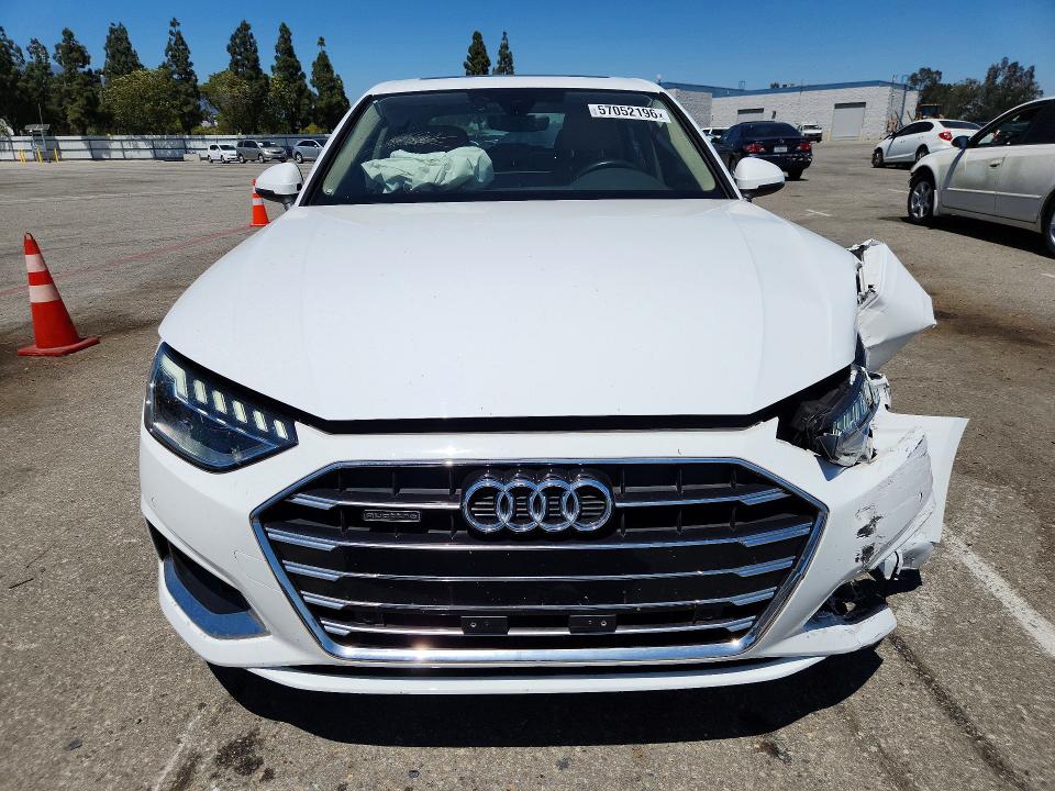 2023 Audi VIN WAUABAF40PN010536 COPART salvage auction — FRONT END, Ca - Salvage Certificate, sold $5,500 on 2026-07-02 (photo 5)