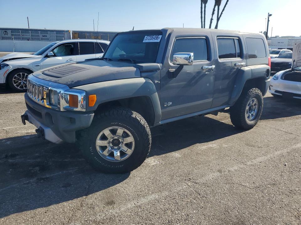 2008 Hummer H3 VIN 5GTEN13E888151081 COPART salvage auction — MINOR DENT/SCRATCHES, Ca - Dis/Dlr/Exp Only Clean Title, sold $725 on 2026-07-10 (photo 1)