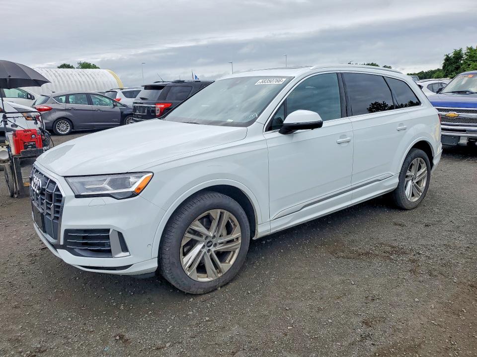 2021 Audi Q7 VIN WA1LXAF75MD036018 COPART salvage auction — MINOR DENT/SCRATCHES, Ma - Certificate Of Title (P), sold $16,900 on 2026-07-02 (photo 1)