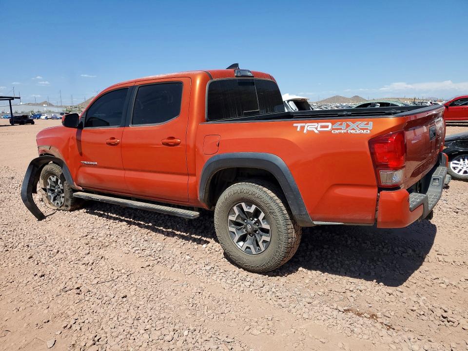 2017 Toyota Tacoma VIN 3TMCZ5ANXHM101131 COPART salvage auction — FRONT END, Az - Cert Of Title - Salvage, sold $10,200 on 2026-07-09 (photo 2)