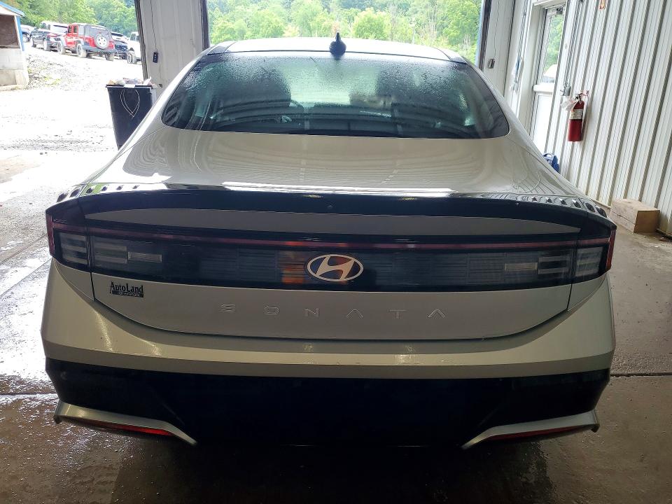 2024 Hyundai Sonata VIN KMHL14JAXRA393307 COPART salvage auction — FRONT END, Pa - Cert Of Title (P), sold $7,700 on 2026-07-29 (photo 6)