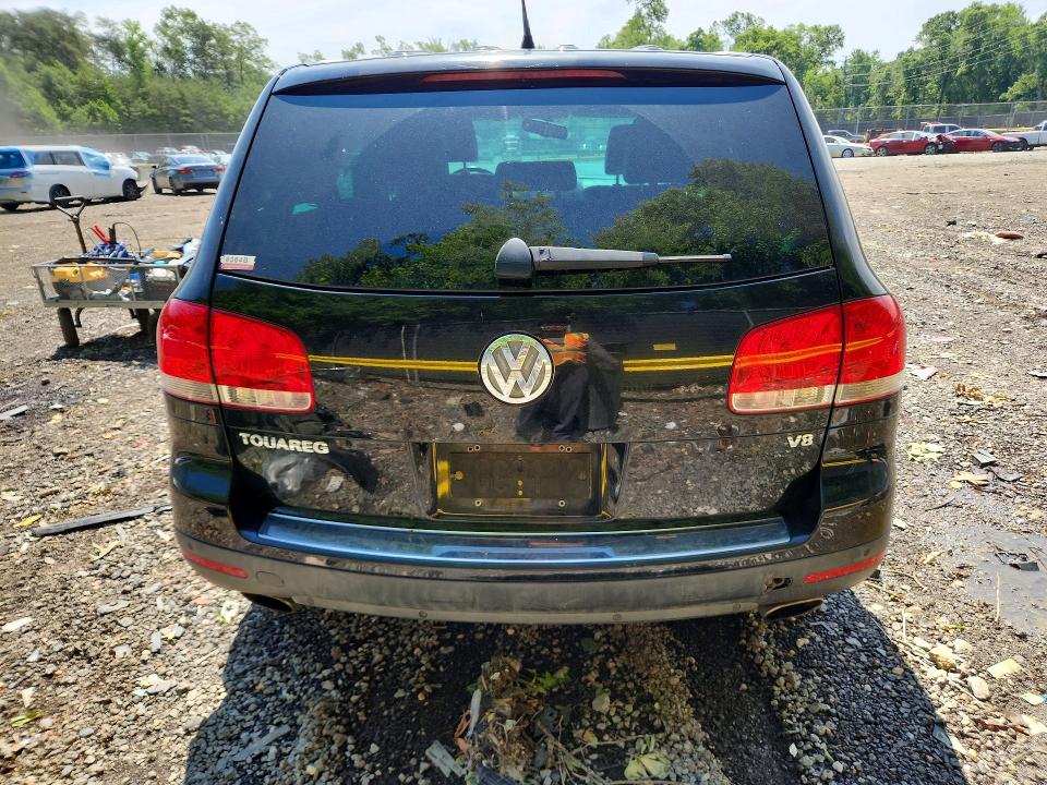 2006 Volkswagen Touareg VIN WVGMM77L06D019708 COPART salvage auction — FRONT END, Md - Cert Of Salvage > 75% Damage, sold $400 on 2026-07-07 (photo 6)