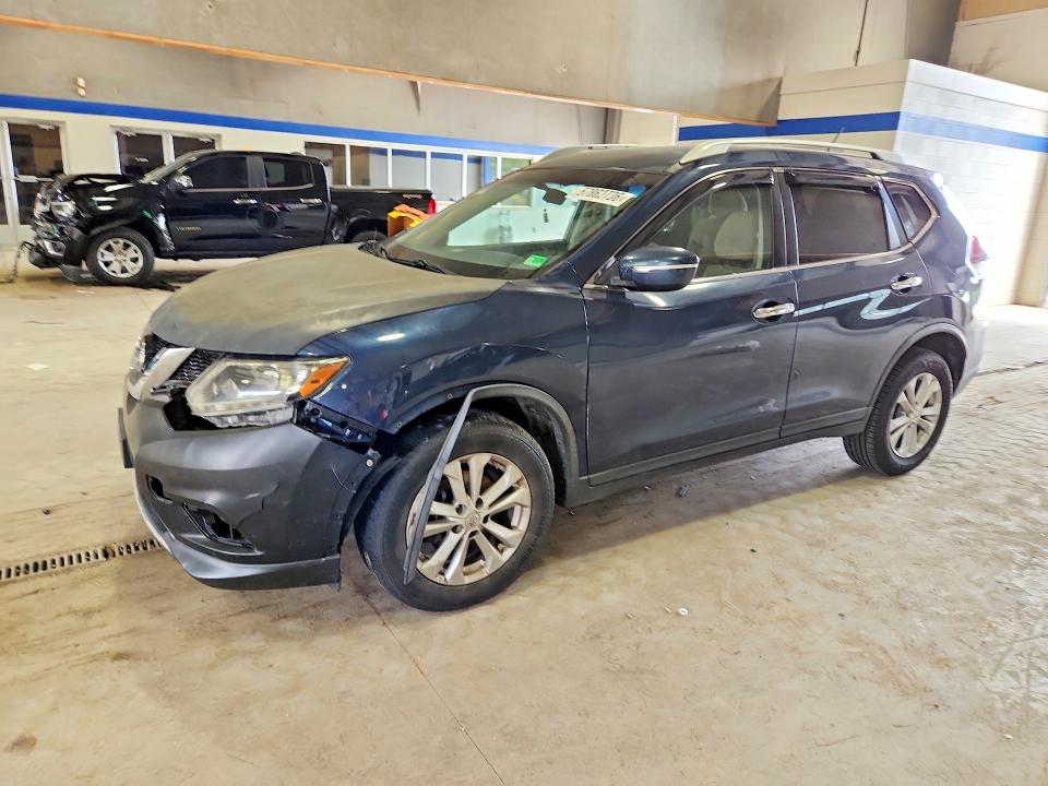 2015 Nissan VIN KNMAT2MV9FP533140 COPART salvage auction — FRONT END, VA - CERT OF TITLE - SALVAGE, sold $1,100 on 2026-07-02 (photo 1)