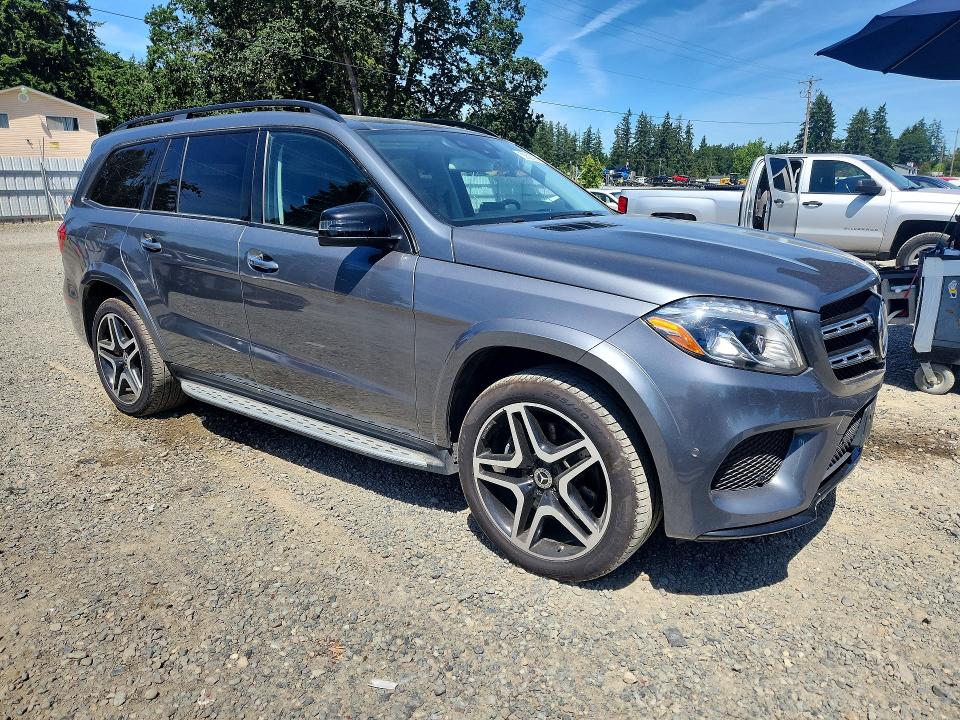 2018 Mercedes-benz Gls-class VIN 4JGDF7DE2JB035753 COPART salvage auction — MINOR DENT/SCRATCHES, Ca - Certificate Of Title, sold $7,900 on 2026-07-02 (photo 4)