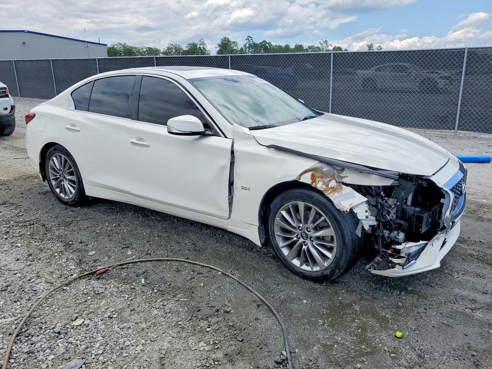 2018 Infiniti VIN JN1EV7AP7JM353795 COPART salvage auction — FRONT END, Sc - Cert Of Title-Salvage, sold $3,250 on 2026-07-13 (photo 4)