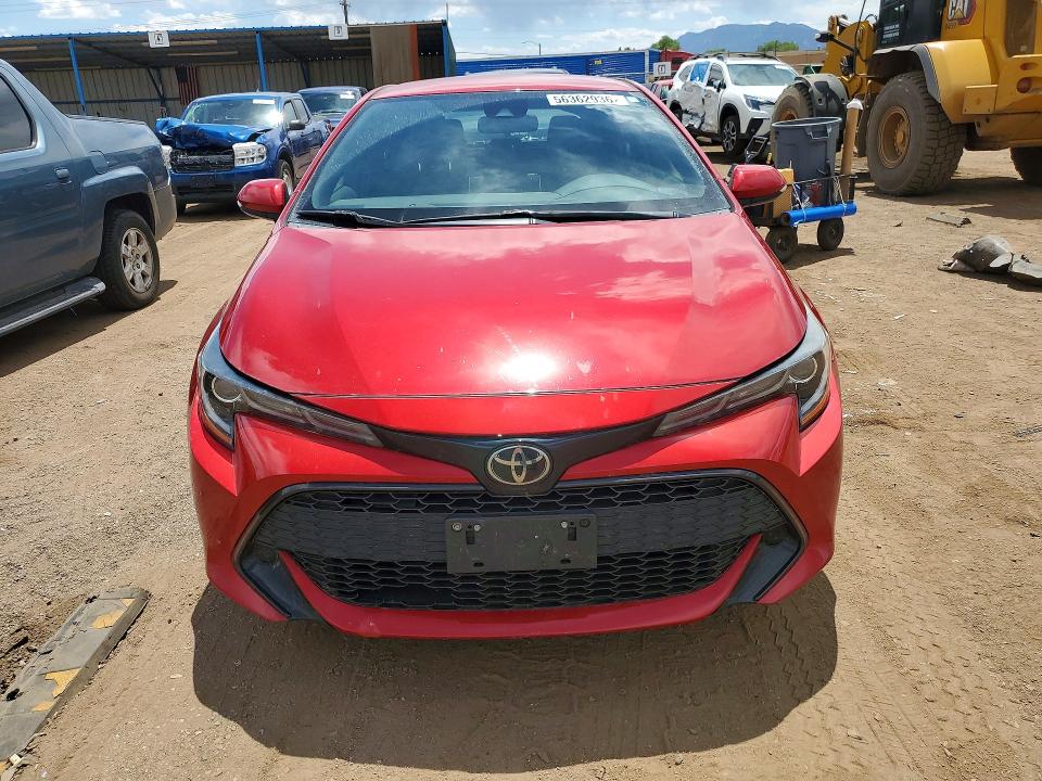 2021 Toyota Corolla VIN JTNB4MBE1M3132262 COPART salvage auction — REAR END, Co - Salvage Title, sold $7,100 on 2026-07-06 (photo 5)