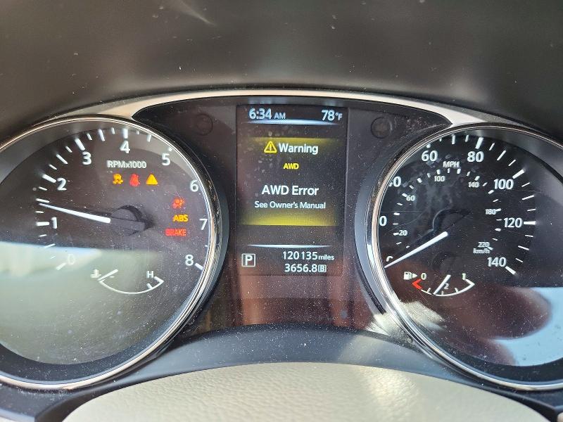 2015 Nissan Rogue VIN KNMAT2MV1FP518891 COPART salvage auction — SIDE, Co - Public - Salvage Title, sold $425 on 2026-07-22 (photo 9)