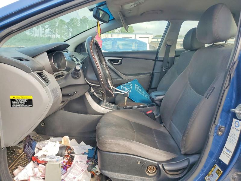 2013 Hyundai Elantra VIN KMHDH4AE3DU998375 COPART salvage auction — MINOR DENT/SCRATCHES, Sc - Cert Of Title-Salvage Rebuilt, sold $750 on 2026-08-02 (photo 7)