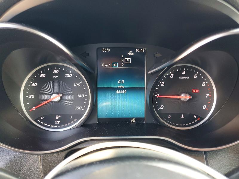 2021 Mercedes-benz VIN W1N0G8DB9MV284266 COPART salvage auction — REAR END, Ca - Salvage Certificate, sold $6,700 on 2026-07-30 (photo 9)