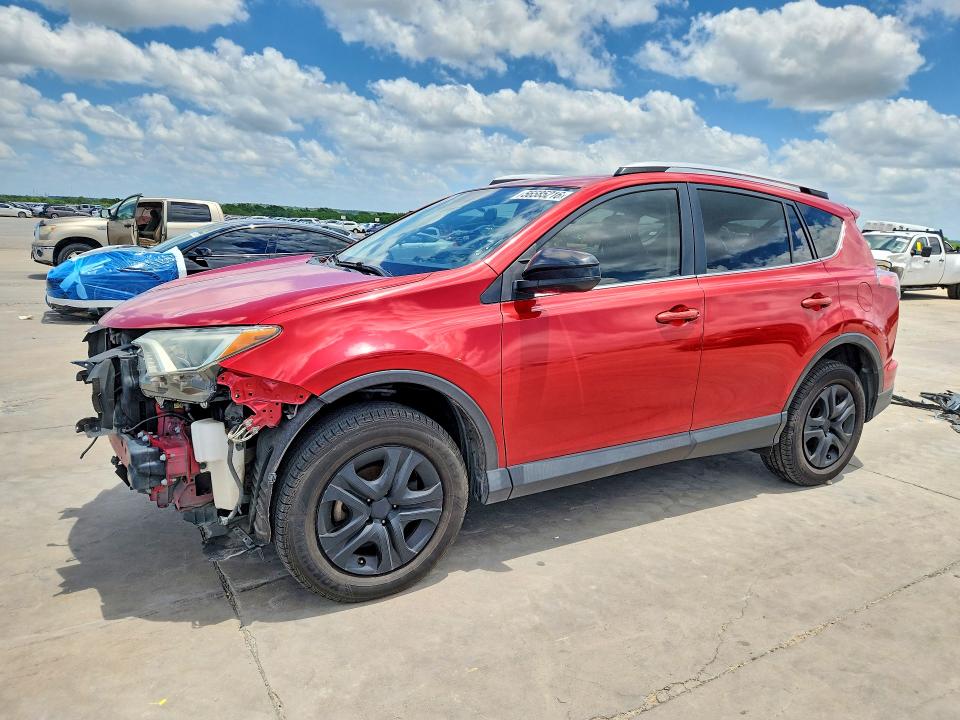 2016 Toyota Rav 4 VIN JTMZFREV8GJ077234 COPART salvage auction — FRONT END, Tx - Certificate Of Title, sold $1,650 on 2026-07-23 (photo 1)