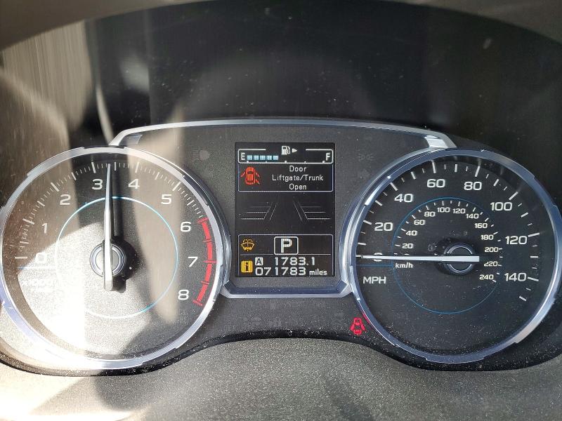 2017 Subaru VIN JF2SJAGC3HH568074 COPART salvage auction — FRONT END, Al - Cert Of Title-Salvage Title, sold $2,650 on 2026-07-28 (photo 9)