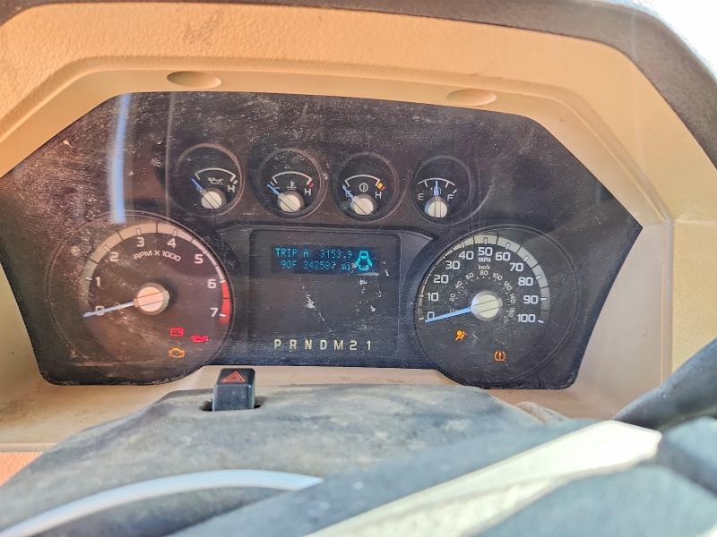 2012 Ford F250 VIN 1FT7X2B65CEB30080 COPART salvage auction — FRONT END, Il - Salvage Certificate, sold $1,300 on 2026-07-27 (photo 9)