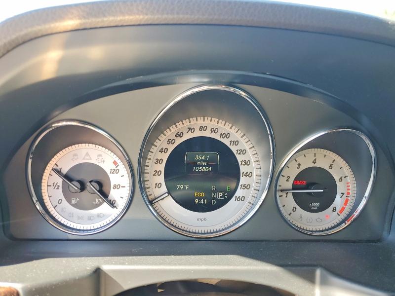 2014 Mercedes-benz Glk-klasse VIN WDCGG5HB4EG326891 COPART salvage auction — REAR END, NC - SALVAGE CERTIFICATE OF TITLE, sold $500 on 2026-07-30 (photo 9)