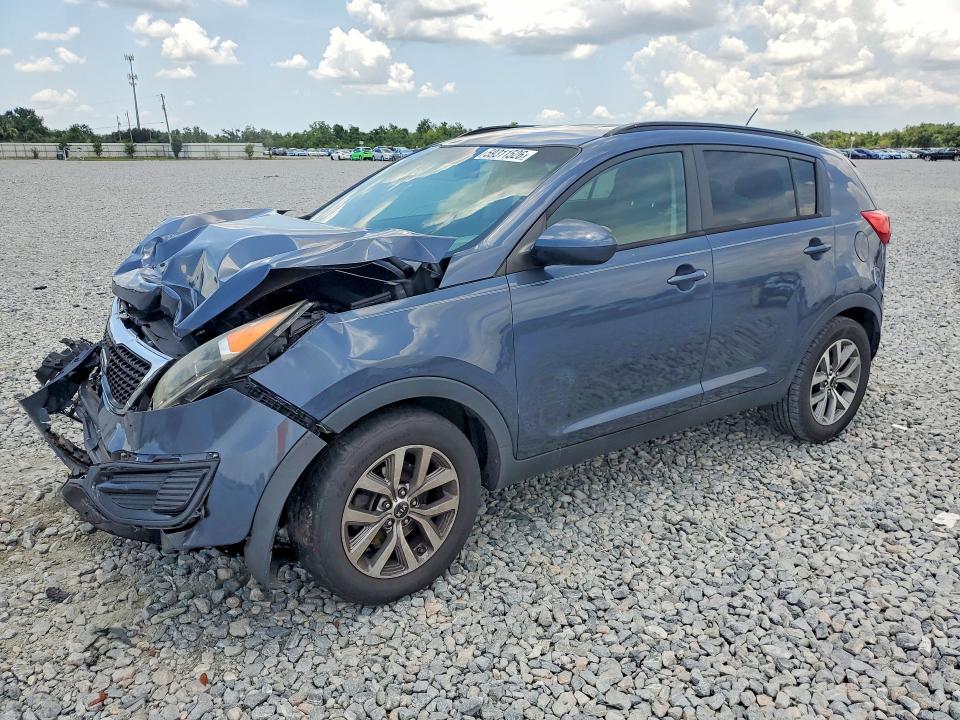 2016 Kia Sportage VIN KNDPB3AC1G7870456 COPART salvage auction — FRONT END, Fl - Cert Of Title Slvg Rebuildable, sold $1,400 on 2026-07-17 (photo 1)