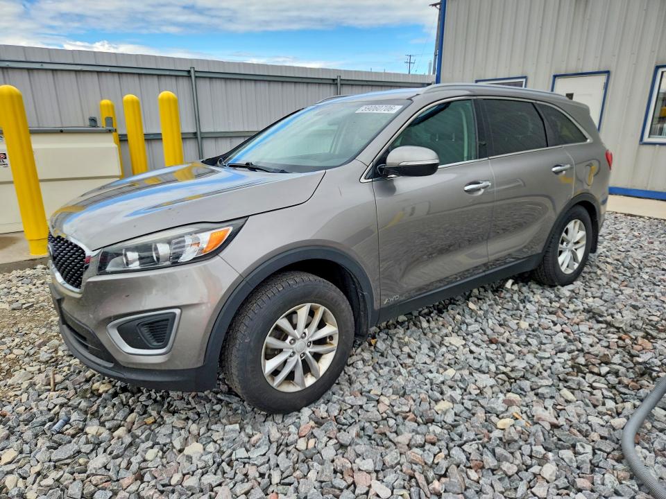 2018 Kia Sorento VIN 5XYPGDA35JG367546 COPART salvage auction — SIDE, Wi - Junked Vehicle Bill Of Sale, sold $1,950 on 2026-07-13 (photo 1)