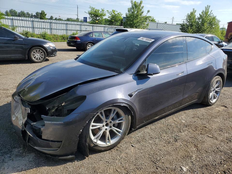 2023 Tesla Model y VIN LRWYGDFD2PC162816 COPART salvage auction — UNDERCARRIAGE, On - Permit No Brand - Unfit, sold $11,700 on 2026-07-02 (photo 1)