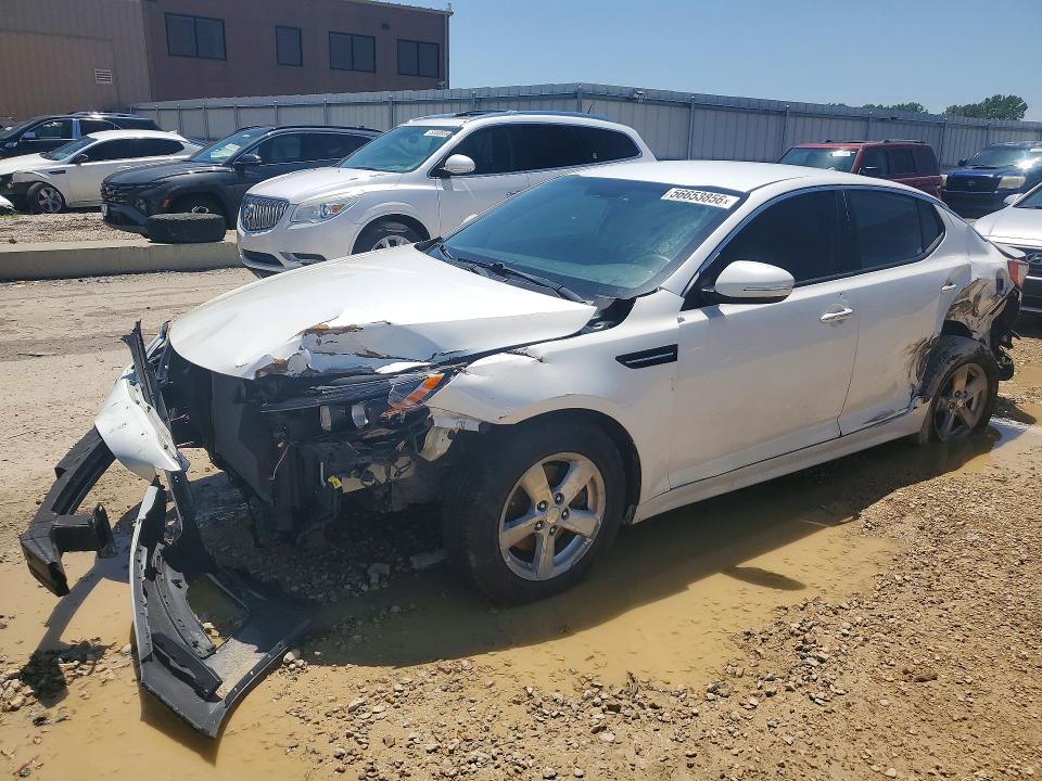 2015 Kia Optima VIN KNAGM4A73F5534415 COPART salvage auction — FRONT END, MO - SALVAGE CERTIFICATE OF TITLE, sold $350 on 2026-07-28 (photo 1)