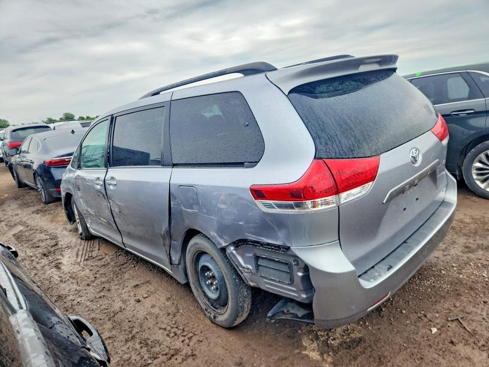 2012 Toyota VIN 5TDYK3DC9CS180552 COPART salvage auction — SIDE, Il - Certificate Of Title, sold $1,750 on 2026-07-07 (photo 2)