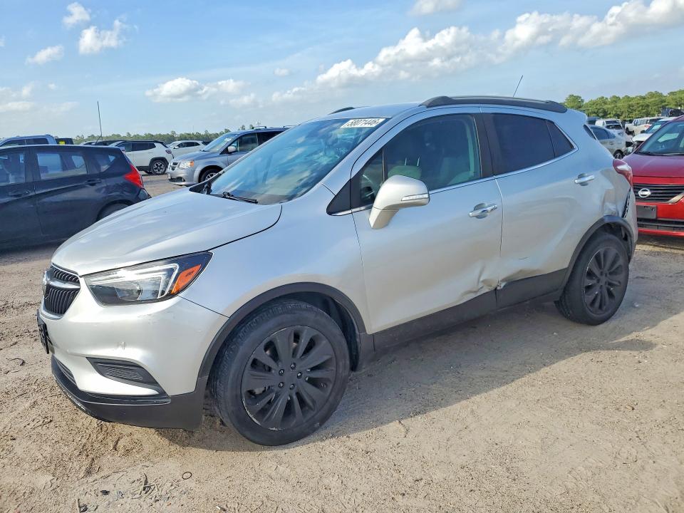 2017 Buick Encore VIN KL4CJASB3HB130699 COPART salvage auction — SIDE, Tx - Salvage Vehicle Title, sold $1,750 on 2026-07-24 (photo 1)