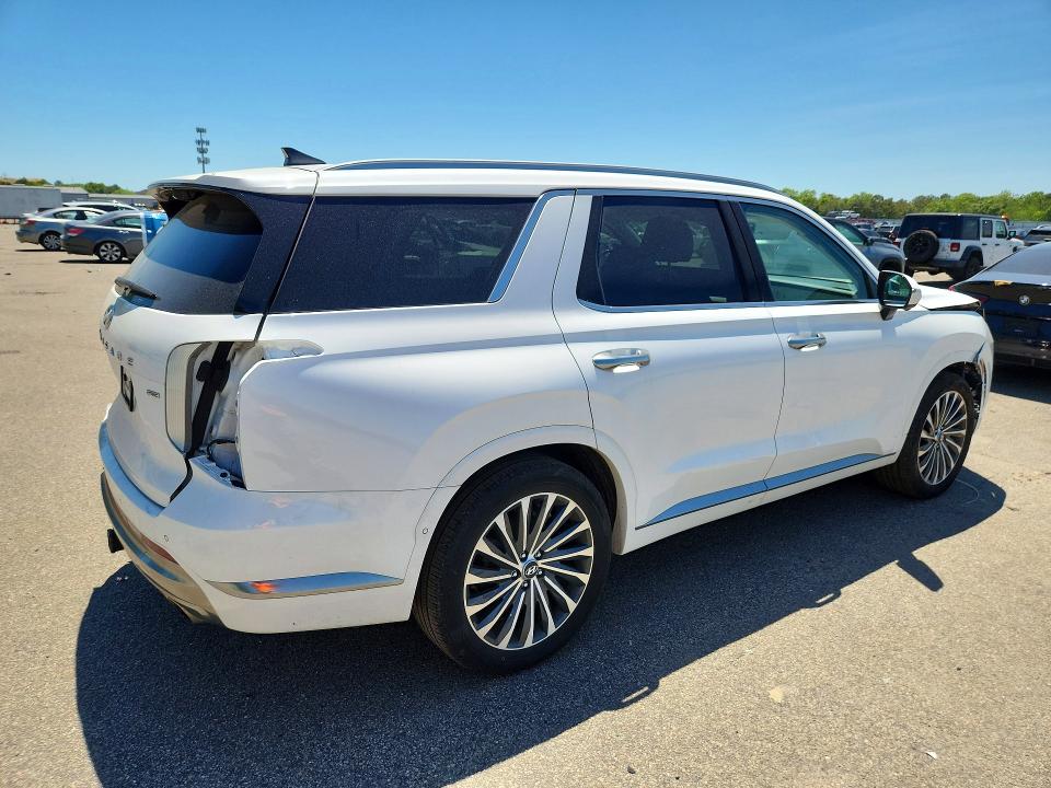 2024 Hyundai VIN KM8R7DGE8RU805810 COPART salvage auction — FRONT END, Ny - Mv-907A Salvage Certificate, sold $16,400 on 2026-07-06 (photo 3)